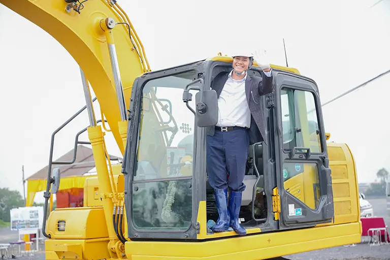 Lễ động thổ công trình xây dựng Cơ sở 2- Học viện Ngân hàng tại Khu Đại học Nam Cao tại tỉnh Hà Nam cũ nay là tỉnh Ninh Bình